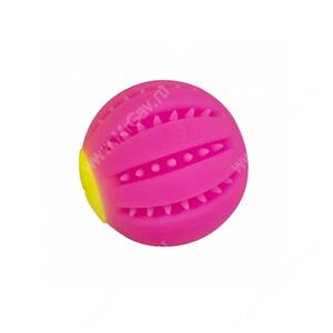 Мяч DUVO+ светящийся для собак, розовый