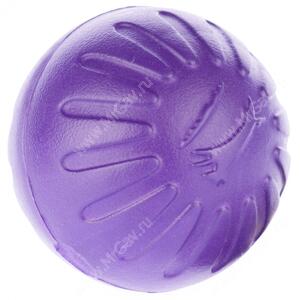 Мяч из вспененной резины StarMark Fantastic Foam Ball, большой, фиолетовый