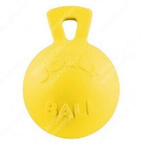 Мяч Jolly Tug-N-Toss Ball с ручкой, 11,5 см, желтый