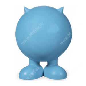Мяч на ножках JW Bad Cuz из каучука, малый, синий