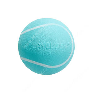 Мяч с пищалкой Playology Squeaky Chew Ball, 6 см, арахис