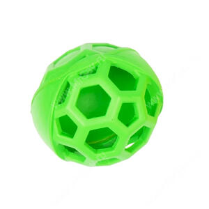 Мяч с сотами DUVO+ для собак, зеленый, 11,5 см