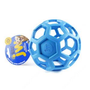 Мяч сетчатый Hol-ee Roller Dog Toys из каучука, очень маленький, голубой