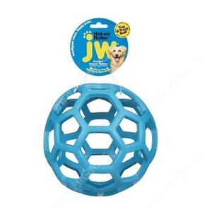 Мяч сетчатый Hol-ee Roller Dog Toys из каучука, средний, голубой