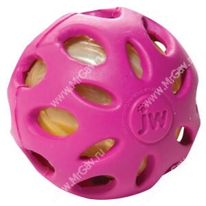 Мяч сетчатый хрустящий JW Crackle&Crunch Ball, средний, сиреневый