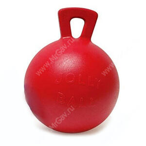 Мяч Jolly Tug-N-Toss Ball, 25 см, красный