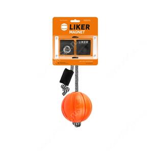 Мячик Collar Liker (Лайкер) корд на шнуре с комплектом магнитов, 7 см