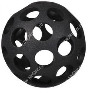 Мячик с круглыми отверстиями JW Hol-ee Bowler Dog Toys, большой, черный