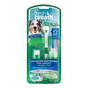 Набор для собак мелких пород Tropiclean Fresh Breath супер отбеливание для чистки зубов