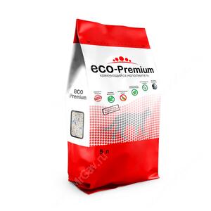 Наполнитель древесный Eco-Premium Blue комкующийся