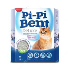 Наполнитель Pi-Pi-Bent DeLuxe Clean cotton, 5 кг