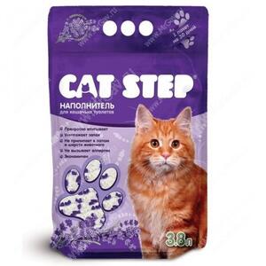 Наполнитель силикагелевый Cat Step Лаванда