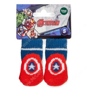 Носки Triol Marvel Капитан Америка, размер S