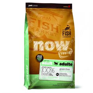 <br /><br />
NOW! Fresh Adult Small Breed Dog Recipe Fish Grain Free