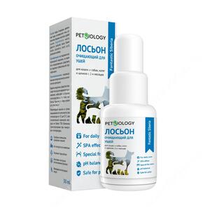 Очищающий лосьон для ушей PetBiology для собак и кошек, Сибирь, 30 мл