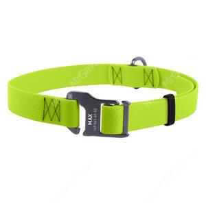 Ошейник биотановый Collar Waudog Waterproof, 70 см*2,5 см, салатовый