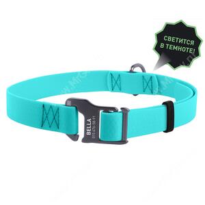 Ошейник биотановый Collar Waudog Waterproof, 70 см*2,5 см, светящийся;<br /><br /><br /><br />
