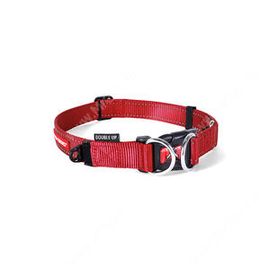 Ошейник EzyDog DOUBLE UP, L, 59 см*2,5 см, красный