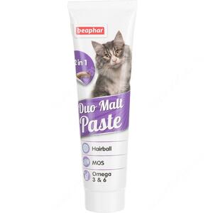 Паста Beaphar Duo Malt Paste для очистки кишечника, 100 г