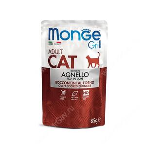 Пауч Monge Cat Grill Pouch (Ягненок), 85 г