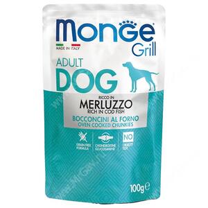 Пауч Monge Dog Grill Pouch (Треска), 100 г