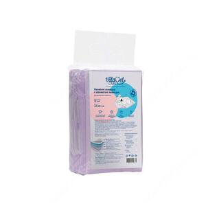 Пеленки VitaVet Care гелевые, лаванда, 60 см* 40 см, 12 шт