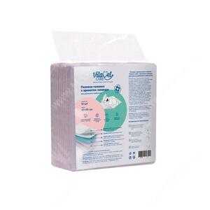 Пеленки VitaVet Care гелевые, лаванда, 60 см* 60 см, 12 шт