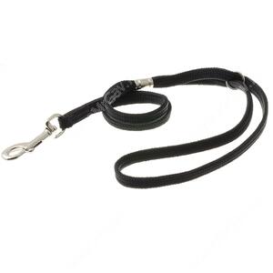 Петля ринговочная V.I.Pet для стойки-кронштейна, 50 см*0,7 см, черная с кольцом