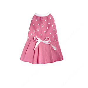 Платье OSSO Маленькая кокетка, 22 см, розовое