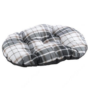 Подушка Ferplast Relax С100, 103 см*63 см*5 см, серо-черная клетка