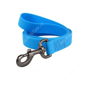 Поводок биотановый Collar Waudog Waterproof, 1,83 м*2,5 см, голубой