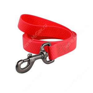 Поводок биотановый Collar Waudog Waterproof, 1,83 м*2,5 см, красный