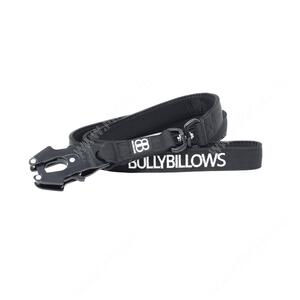 Поводок BullyBillows Swivel Combat, черный, 3 м