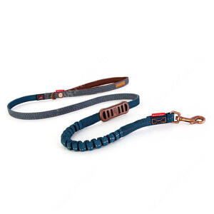 Поводок EzyDog ZERO SHOCK Lite Denim, 120 см*1,5 см