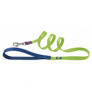 Поводок нейлоновый Ferplast Club Colours, 120 см*1 см, зеленый