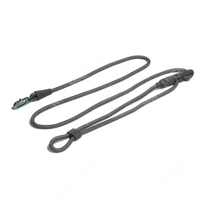 Поводок Zee.Dog handsfree Titanium Gray, 240 см, серый