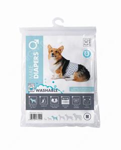 Пояс M-Pets многоразовый для кобелей, 33 - 40,6 см, №3