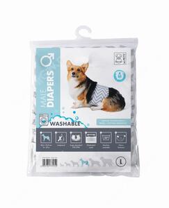 Пояс M-Pets многоразовый для кобелей, 40,6 - 50,8 см, №4
