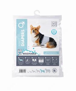 Пояс M-Pets многоразовый для кобелей, 63,5 - 73,6 см, №5