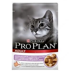 Pro Plan Adult Cat (Индейка в желе), пауч, 85 г