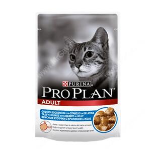 Pro Plan Adult Cat (Кролик), пауч, 85 г