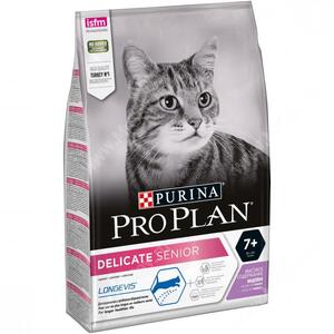 Pro Plan Delicate Cat 7+ (Индейка), 0,4 кг