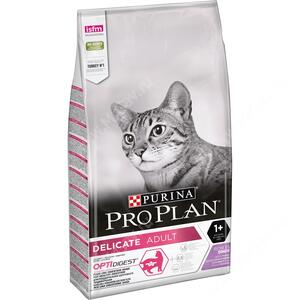 Pro Plan Delicate Cat (Индейка), 12 кг АКЦИЯ 2 кг в подарок