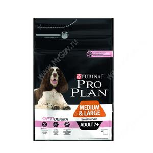 Pro Plan Medium&Large Adult 7+ Sensitive Skin