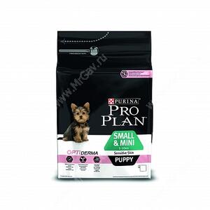 Pro Plan Small&Mini Puppy Sensitive Skin (Лосось с рисом)