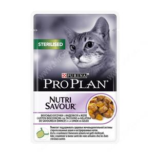 Pro Plan Sterilised Cat (Индейка в желе), пауч, 85 г