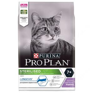 Pro Plan Sterilized Cat 7+ (Индейка), 0,4 кг