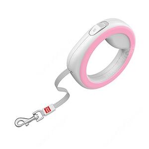 Рулетка Waudog Collar, XS-M, до 40 кг, 2,9 м, розовая