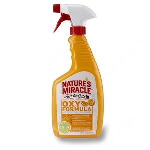 Спрей для устранения пятен и запахов от кошек 8in1 Nature's Miracle JFC Orange-Oxy Formula спрей, 710 мл