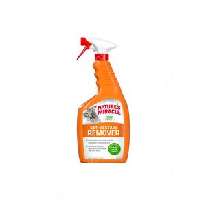 Спрей для устранения пятен и запахов от кошек 8in1 Nature's Miracle Orange-Oxy с активным кислородом, 709 мл